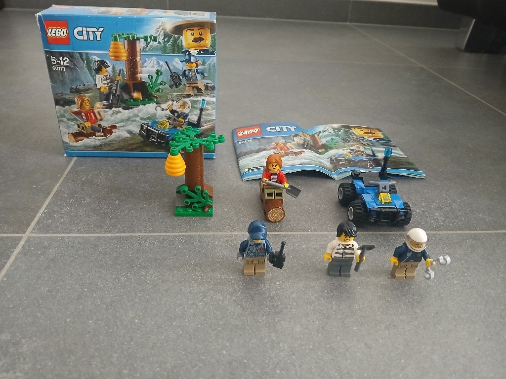 Lego City 60171 Mountain Fugitives, Inclusief instructies, City, Lego, Ophalen of Verzenden