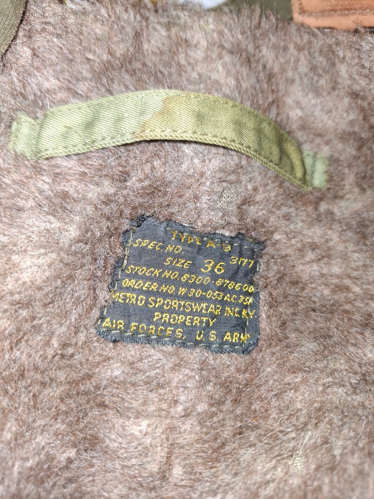 Changement de prix Pantalon usaf 2eme guerre
