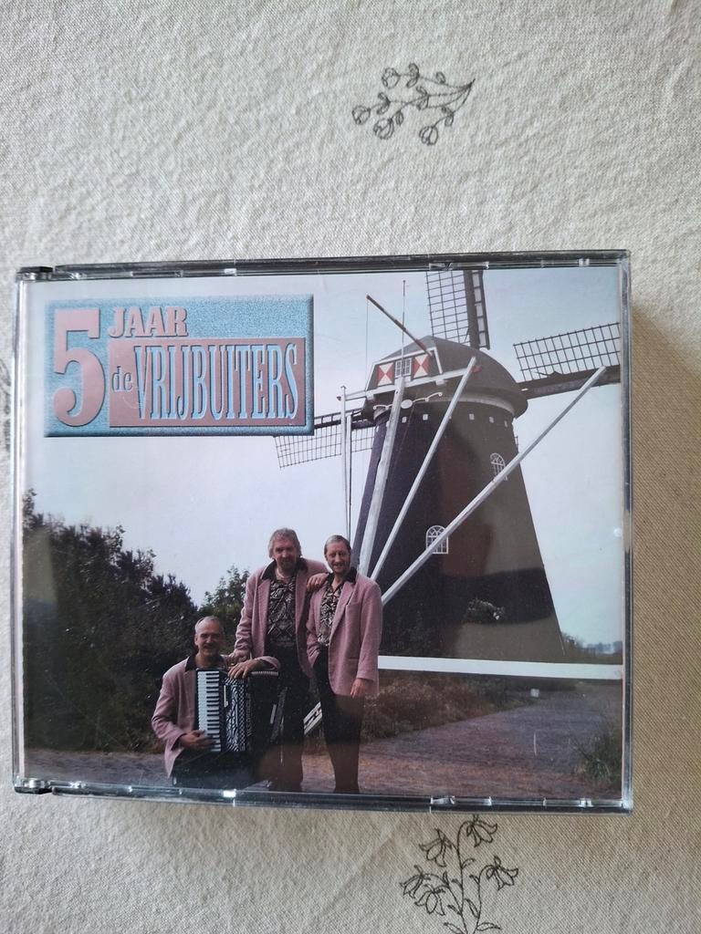 Dubbel cd 5 jaar de vrijbuiters, Ophalen of Verzenden