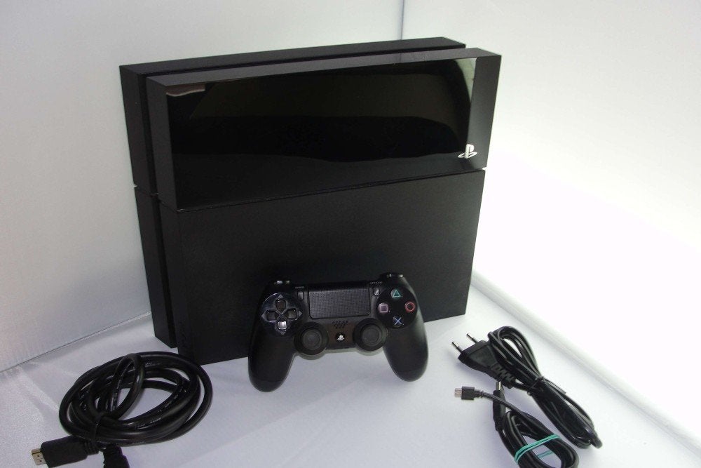 PS4 Fat Console (zwart) 500 GB + Dualshock 4 Controller, Games en Spelcomputers, Gebruikt, Overige genres, Ophalen of Verzenden