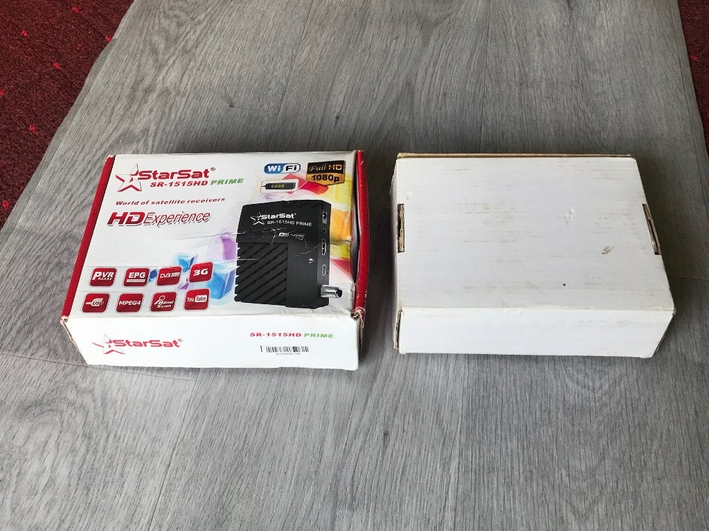(2 pièces) Récepteurs satellites sar (SR-1515 HD DRIME)wifi., Audio, Tv en Foto, Schotelantennes, Verzenden, Zo goed als nieuw