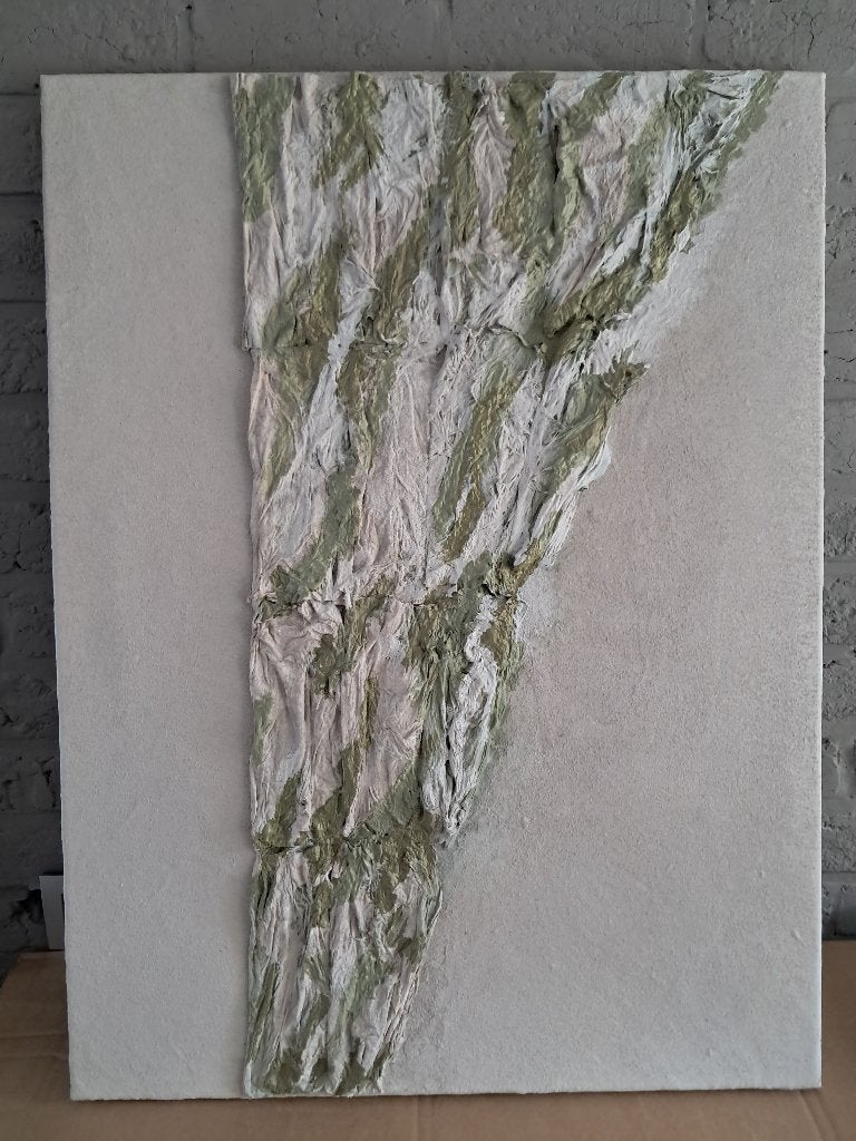 Abstract Modern Acryl canvas 60*80cm, Enlèvement, Signé, Peinture acrylique, Abstrait