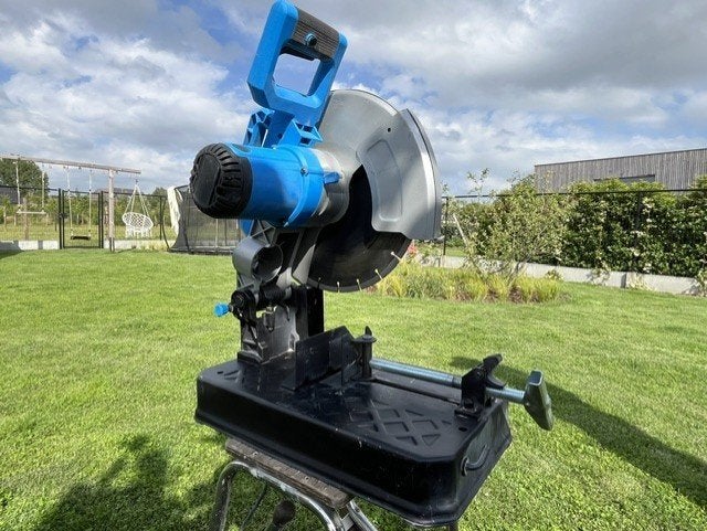 Steenzaagmachine met extra diamantzaagblad, Ophalen, Zo goed als nieuw