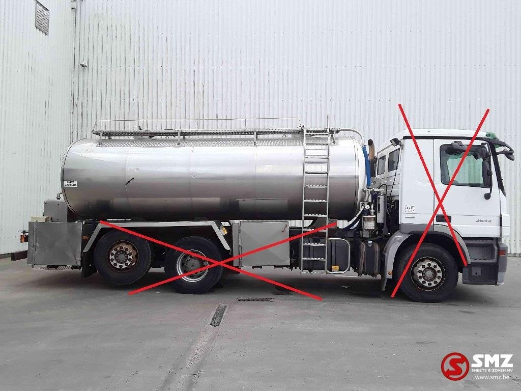 Occ Camion citerne structure INOX 15.000L, Utilisé, Autres marques, Autres pièces automobiles
