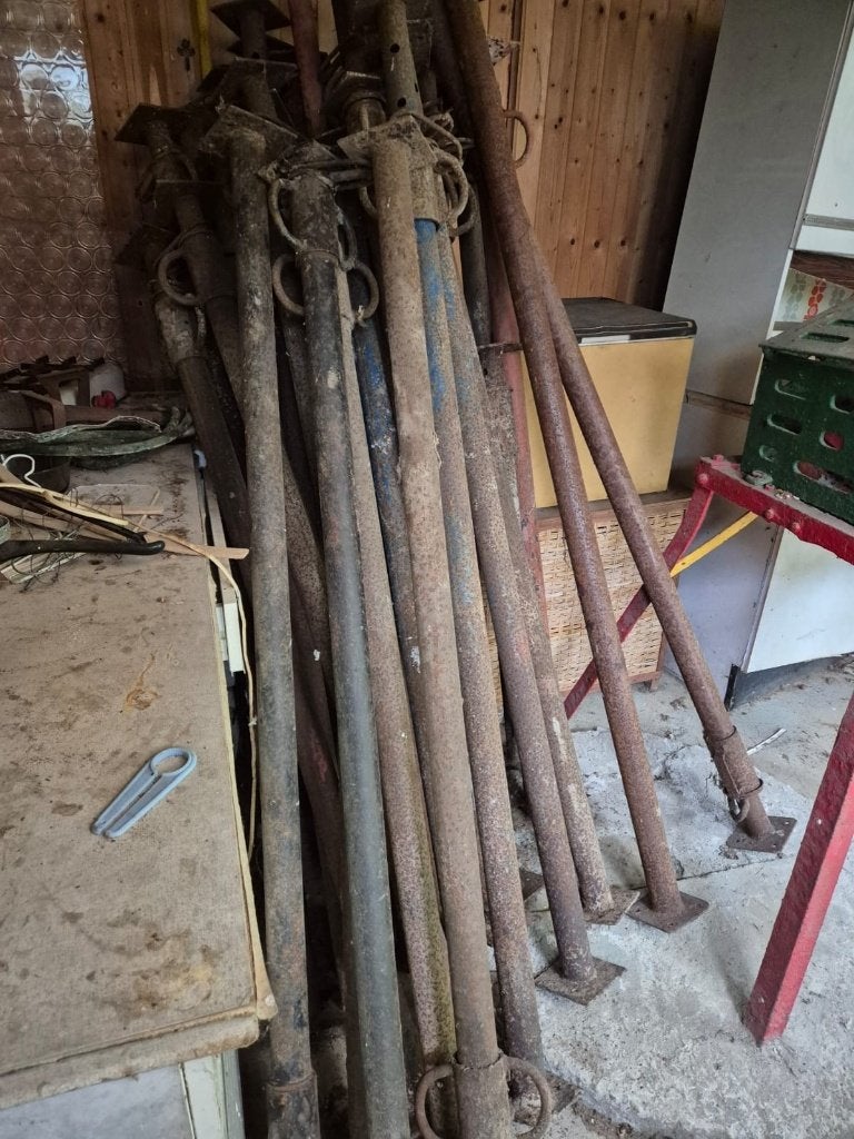 stantsoenen/schoren/verstelbaar en verschillende hoogtes, Ophalen, Gebruikt
