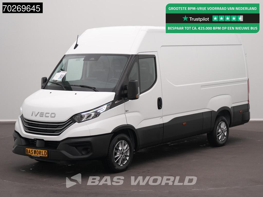 Iveco Daily 35S21 BPM VRIJ! 210PK 3.0L Automaat L2H2 Trekhaa, Auto's, Stof, Euro 6, 4 cilinders, Iveco