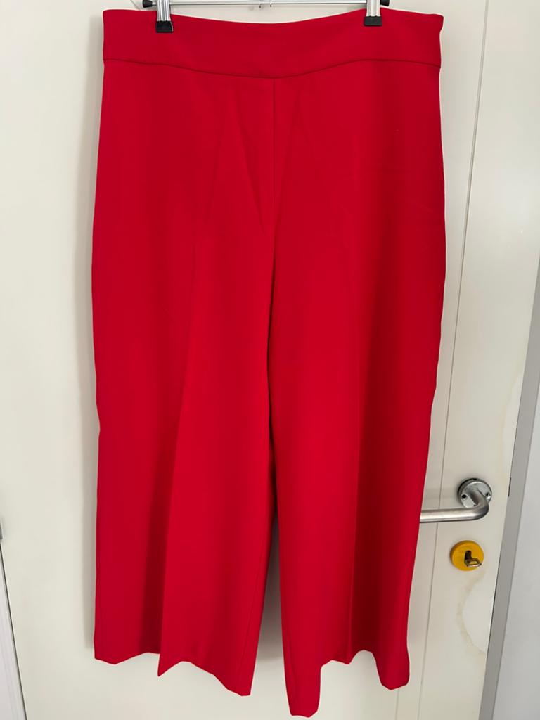 3. Coyotte broeken xl zwart rood geruit, Kleding | Dames, Ophalen, Zo goed als nieuw, Rood