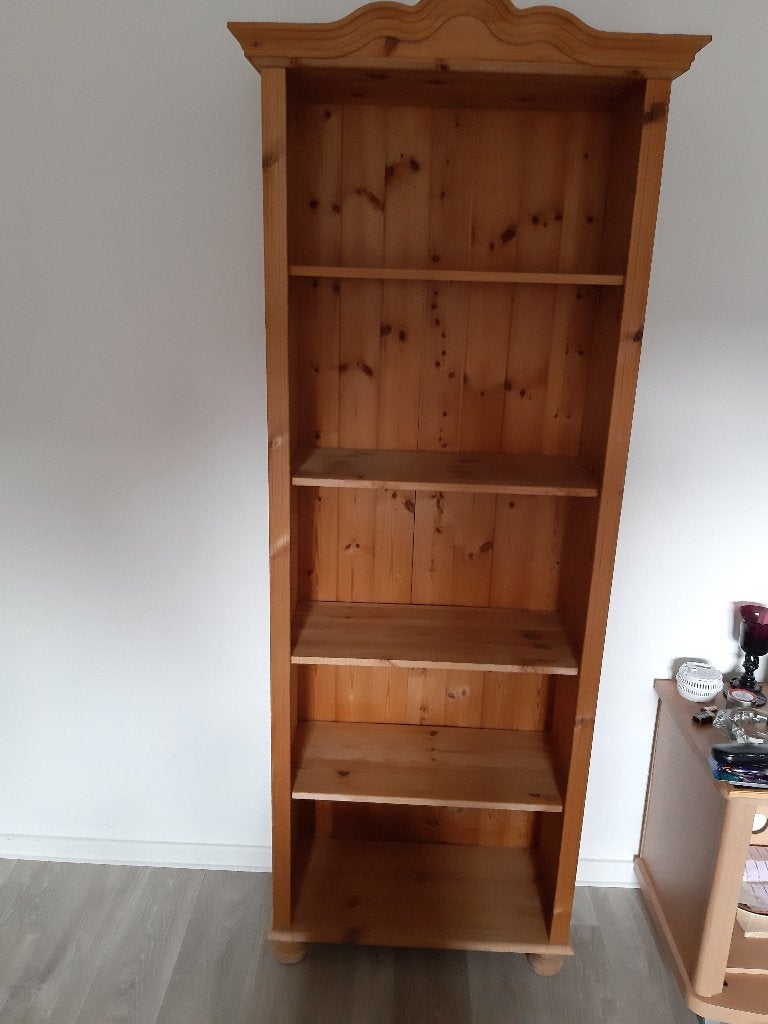 Bibliothèque en bois. Bon état, Maison & Meubles, 25 à 50 cm, Avec tablette(s), Utilisé, 50 à 100 cm