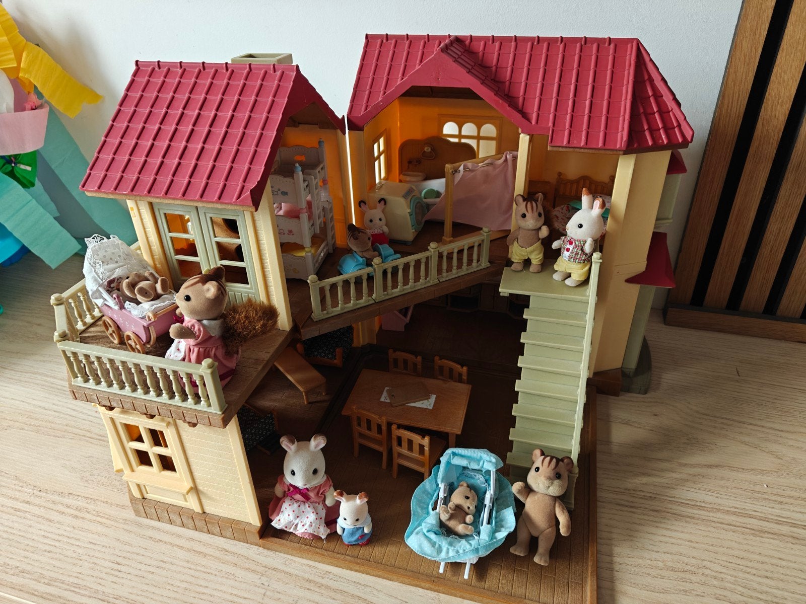 sylvanian families, Ophalen of Verzenden, Gebruikt, Poppenhuis