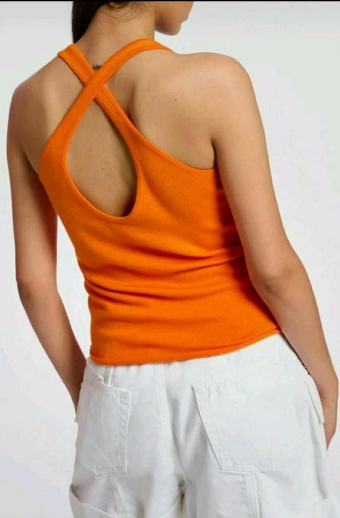 Top Essentiel Antwerp taille L, Vêtements | Femmes, Tops, Enlèvement ou Envoi, Taille 42/44 (L), Orange