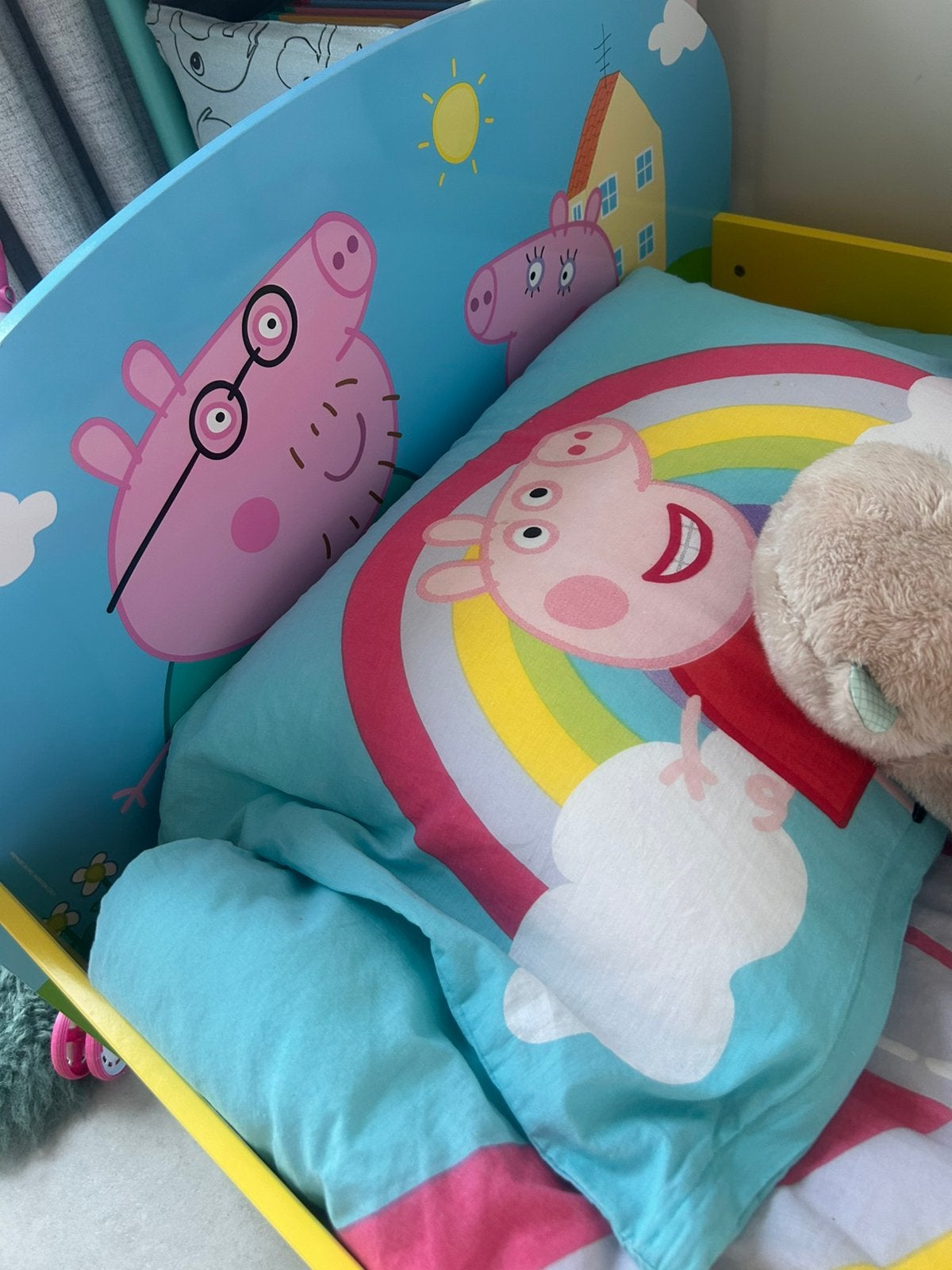 Nieuw peppa pig bedje 140x70 cm, Nieuw, 140 tot 160 cm, Minder dan 70 cm, Ophalen