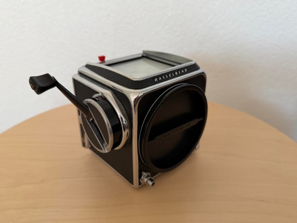 Hasselblad 500C Medium Format Camera Body + Winding Knob, Audio, Tv en Foto, Ophalen of Verzenden, Gebruikt