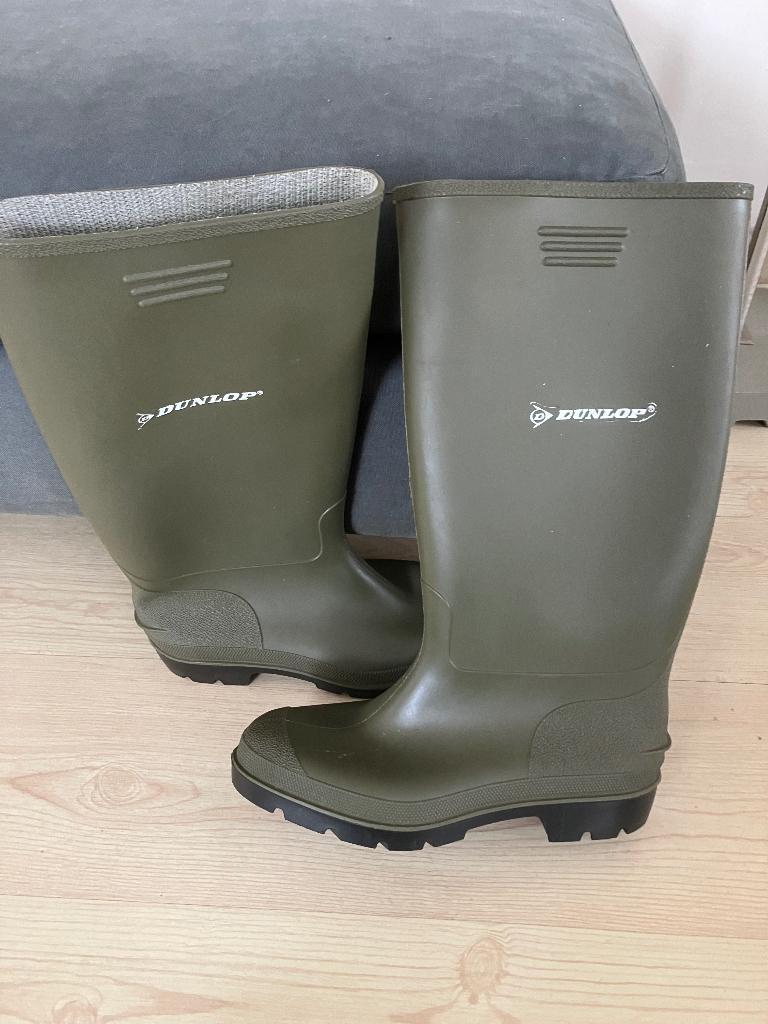REGENLAARZEN ( NIEUWE) BOTTES (NEUVES) 41, Garçon, Enlèvement ou Envoi, Comme neuf, DUNLOP