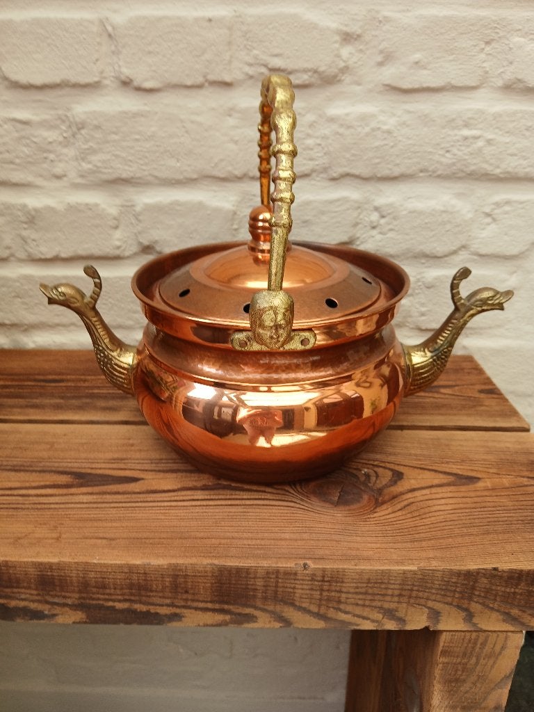Koperen pot, Antiek en Kunst, Antiek | Brons en Koper, Ophalen of Verzenden, Koper