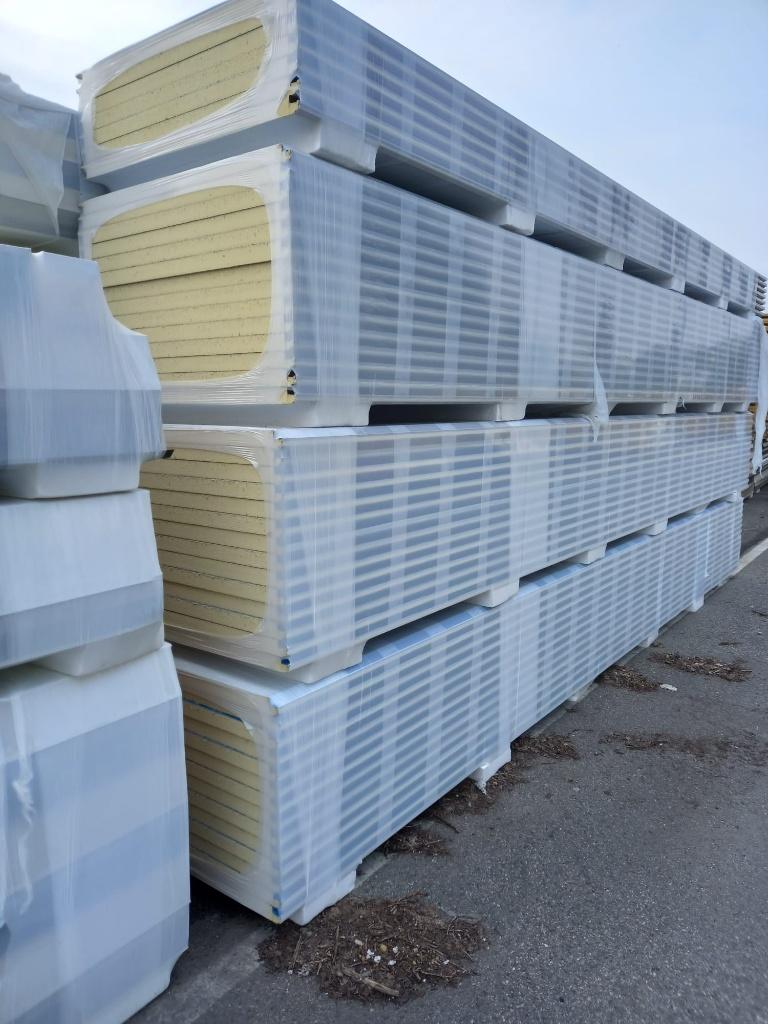 Sandwichpanelen diverse diktes:, Doe-het-zelf en Bouw, Platen en Panelen, Nieuw, Overige materialen, 20 tot 50 mm, Ophalen