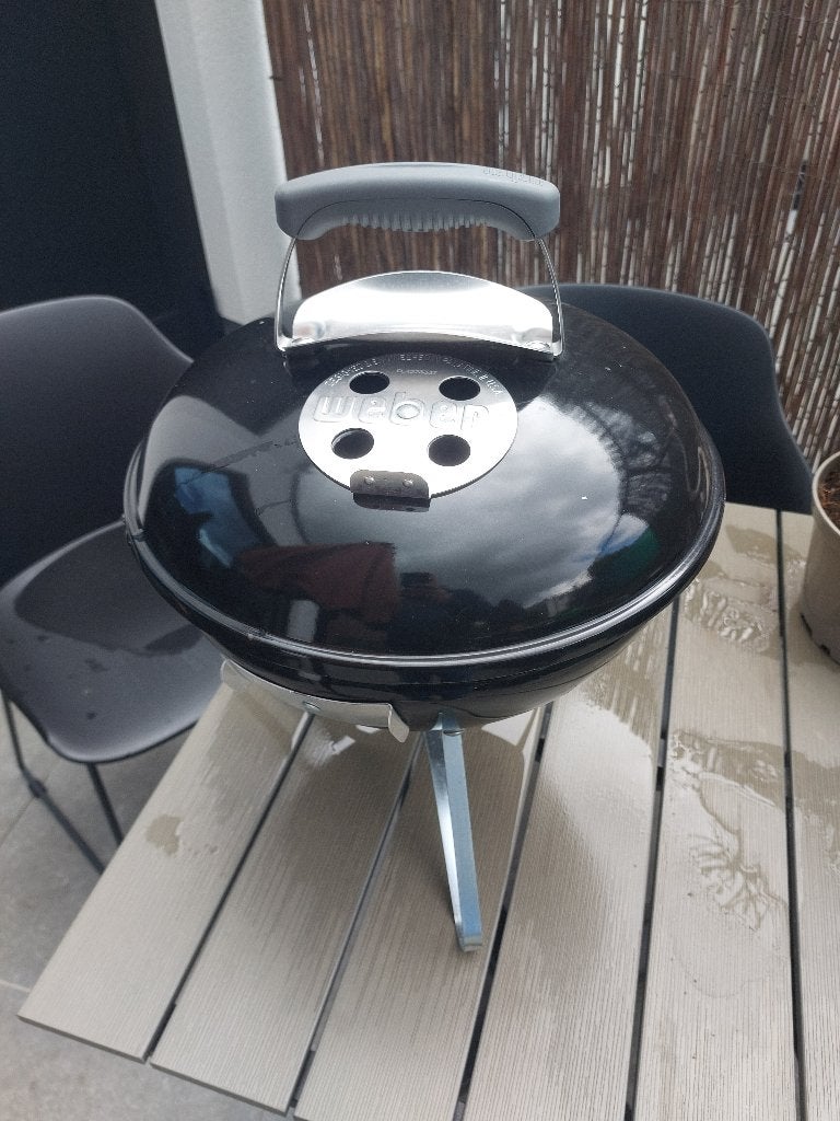Tafel BBQ Weber,amper gebruikt, Ophalen, Zo goed als nieuw, Weber