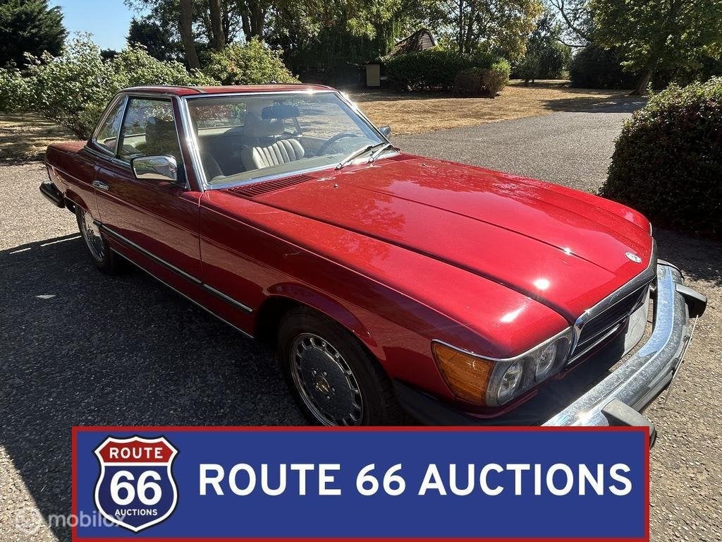 Mercedes-Benz 450 SL | 1979 | Route 66 Auctions, Autos, Oldtimers & Ancêtres, Achat, Entreprise, Boîte manuelle, Autre carrosserie