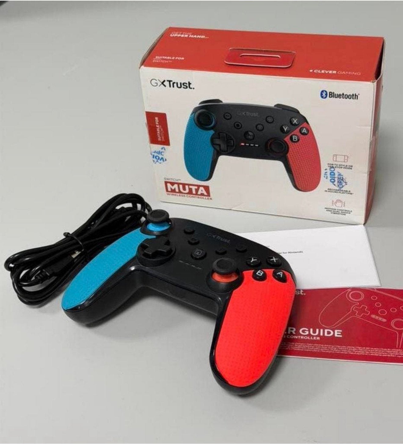 Commutateur de commande Bluetooth sans Trust GXT 1246B Muta, Neuf, Enlèvement ou Envoi, Autres manettes, Sans fil