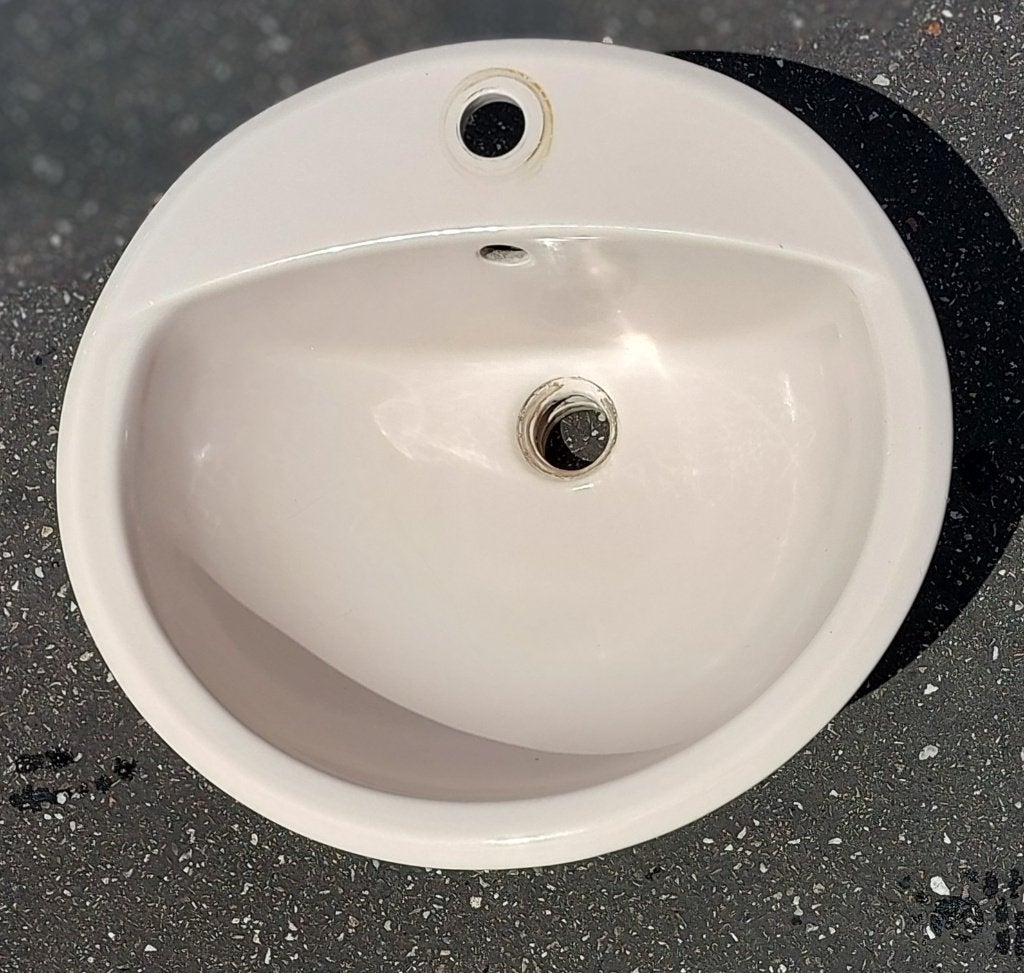 Inbouw lavabo, Enlèvement, Utilisé, Pierre, Lavabo
