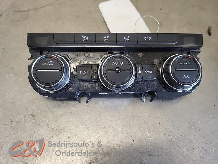Airco bedieningspaneel van een Volkswagen Crafter, Gebruikt, -, Volkswagen, -
