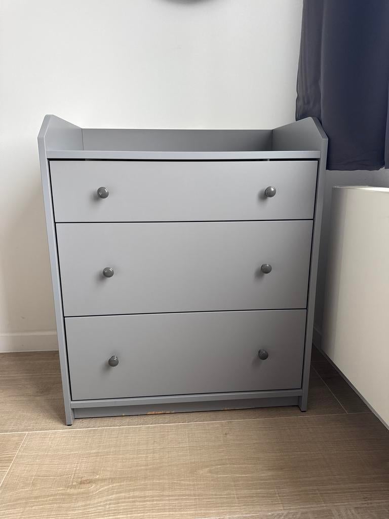 3 Drawer Gray + free mirror, 3 of 4 laden, Ophalen, Gebruikt