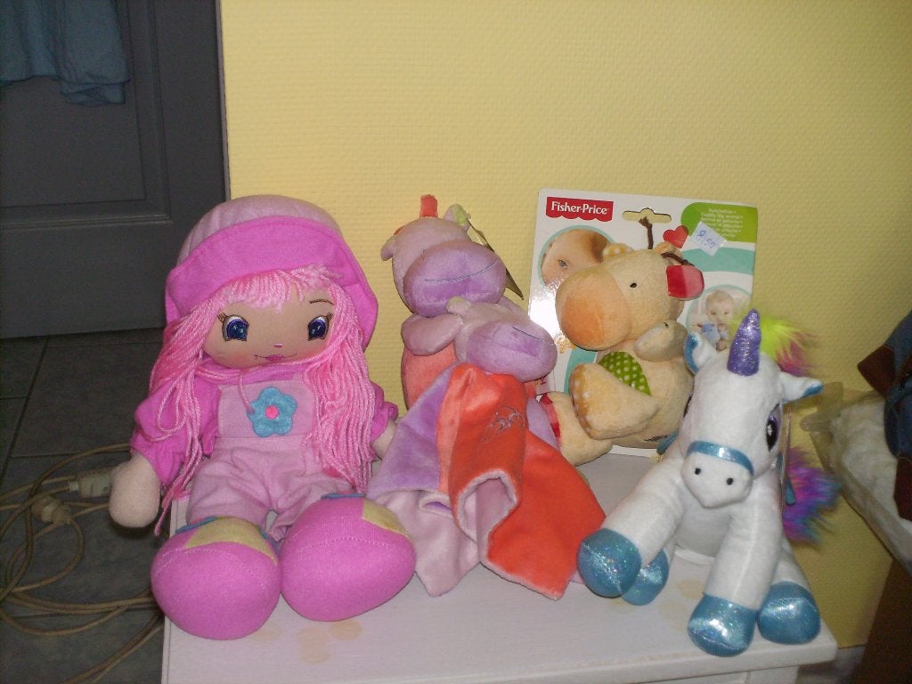 a vendre jouet peluche, Neuf, Enlèvement ou Envoi, Licorne, Petit (moins de 20 cm)