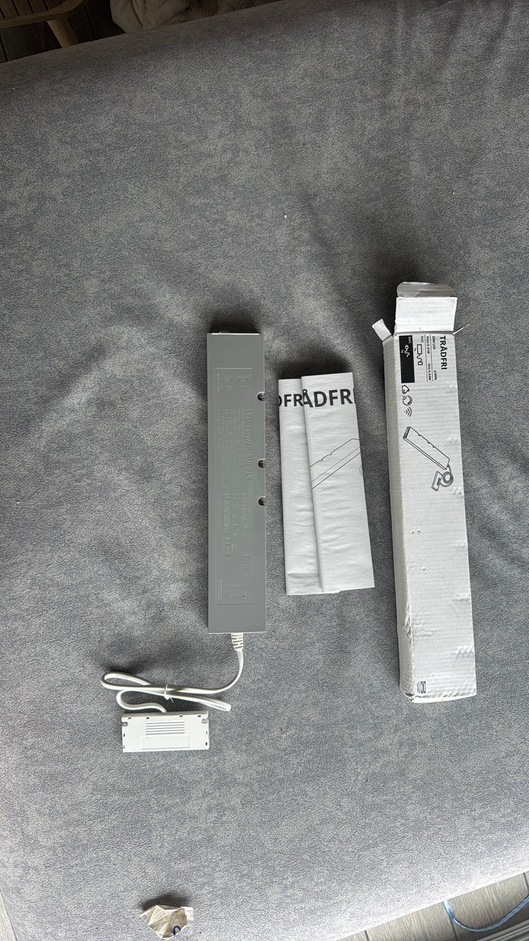 Transformateur électrique connecter gris 30 w tradfri (ikea), Enlèvement ou Envoi, Neuf, Autres marques