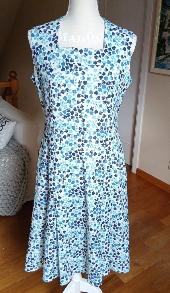 Robe Paul Mausner Paris, sans manches - vintage, Enlèvement, Porté