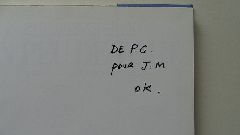 Dédicace Geluck, Livres, BD, Philippe Geluck, Une BD, Enlèvement, Utilisé