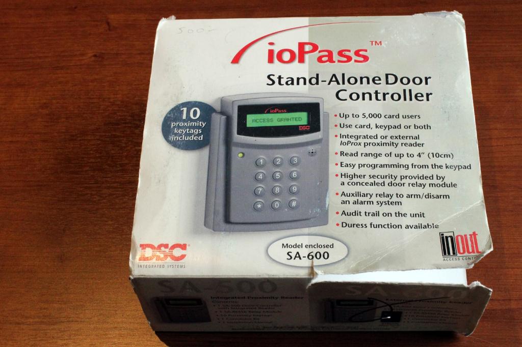 ioPass SA-600 deur controle systeem, Maison & Meubles, Sonnettes, Enlèvement ou Envoi, Comme neuf, Filaire
