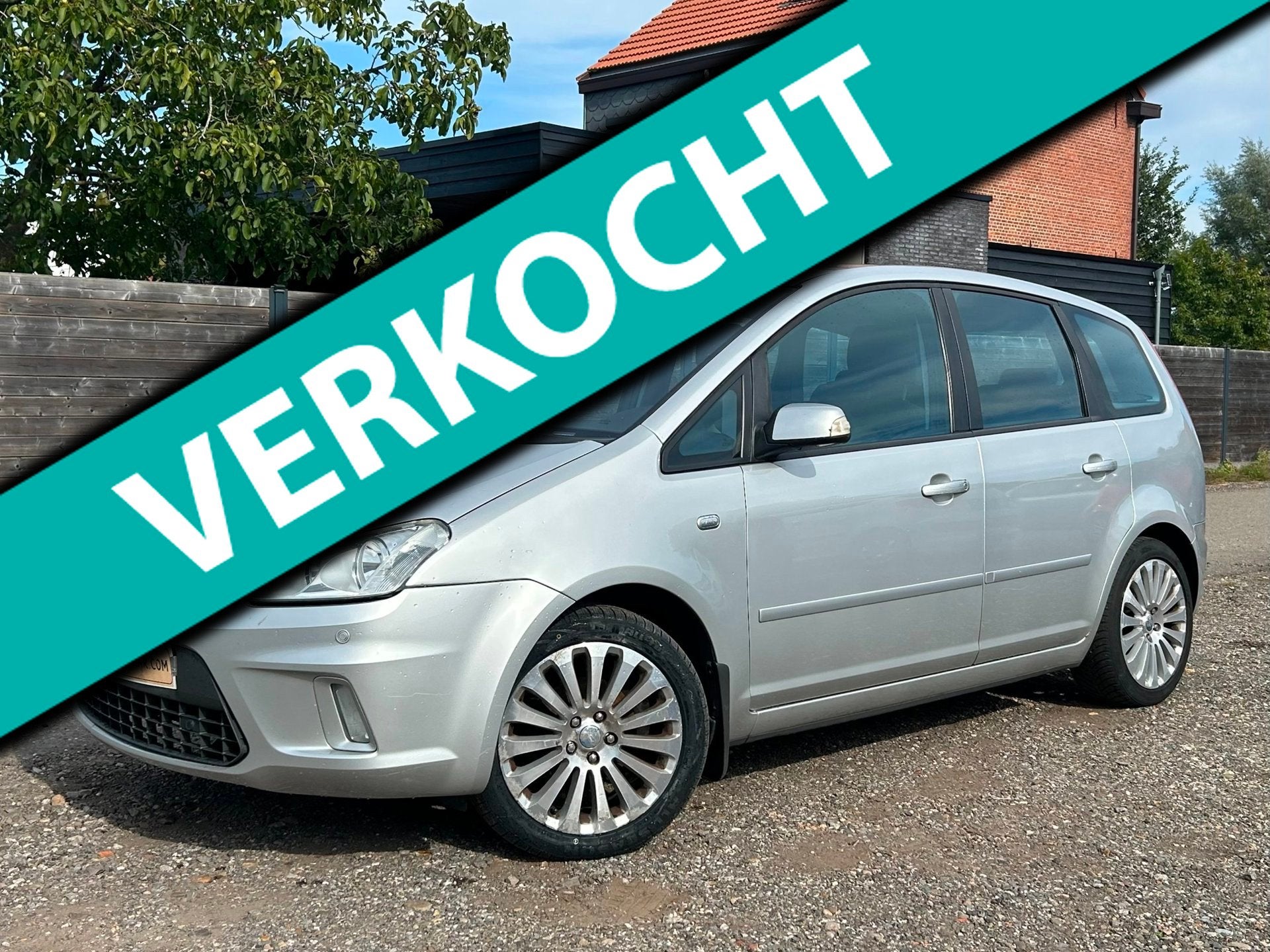 Ford C-MAX Titanium 2007 Airco 1.6 Benzine, Argent ou Gris, Achat, Entreprise, 5 places