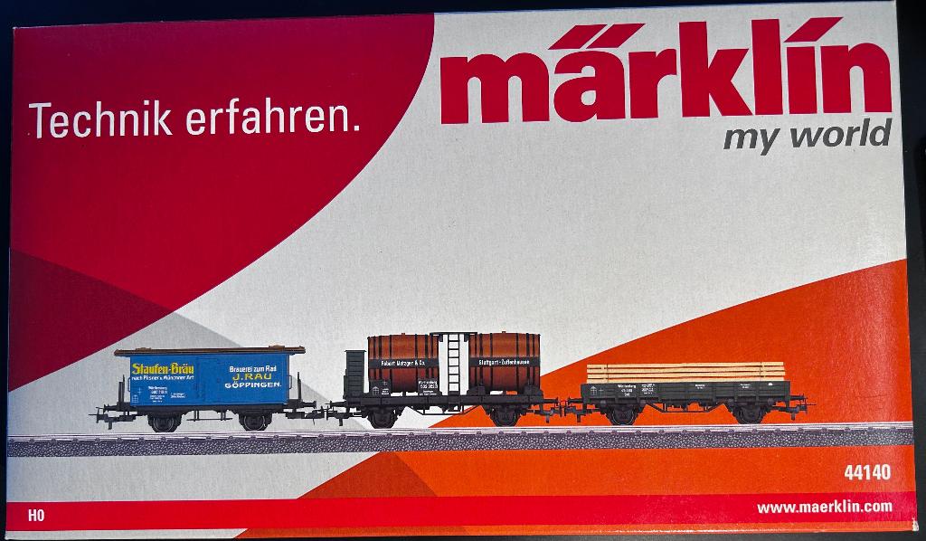 3378. Coffret "Marchandises du Wurtemberg" H0 Märklin., Enlèvement ou Envoi, Neuf, Wagon, Märklin