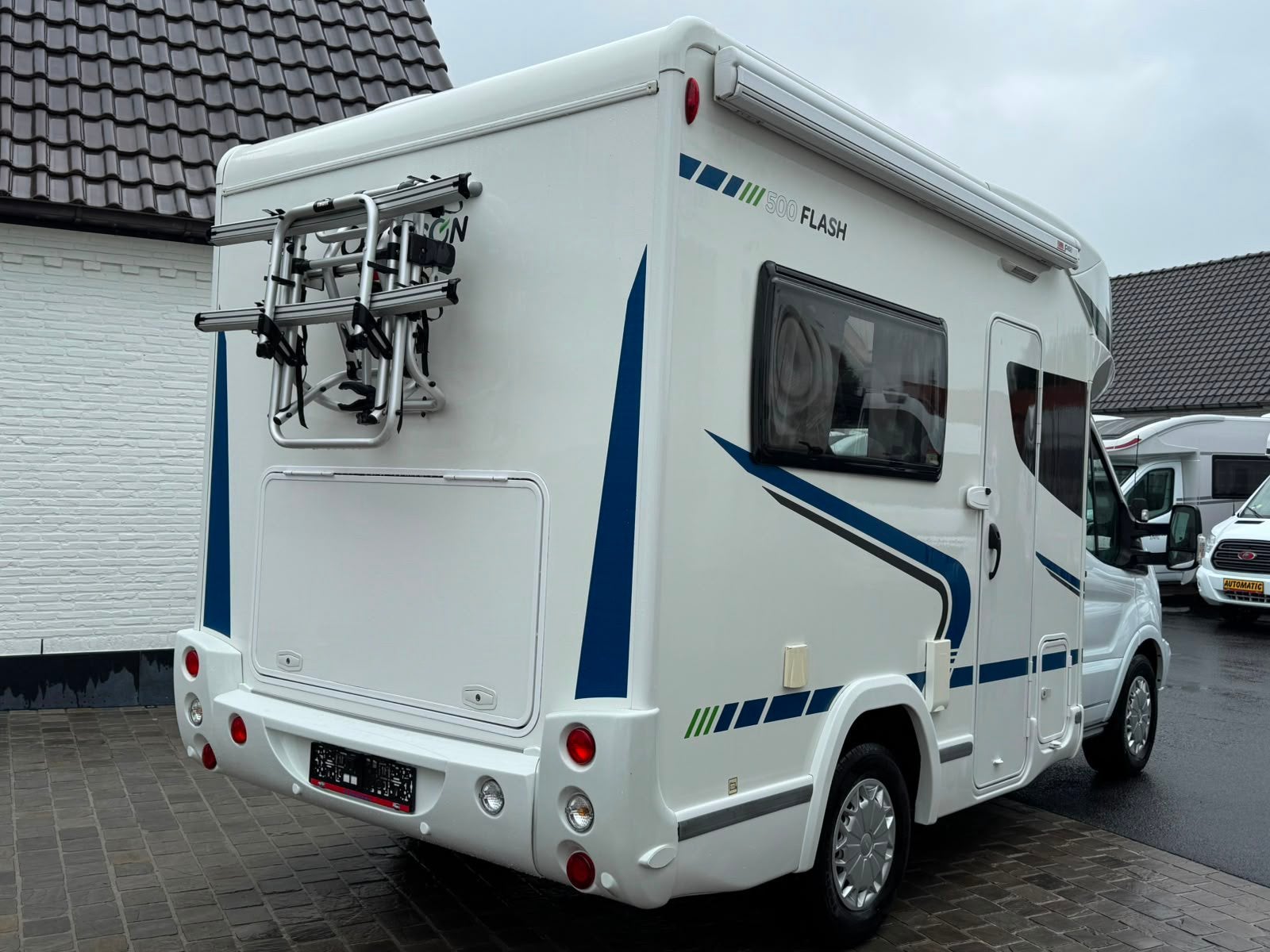 Ford Transit Chausson Flash 500, Caravanes & Camping, Camping-cars, Boîte manuelle, Ford, Douche, Chausson