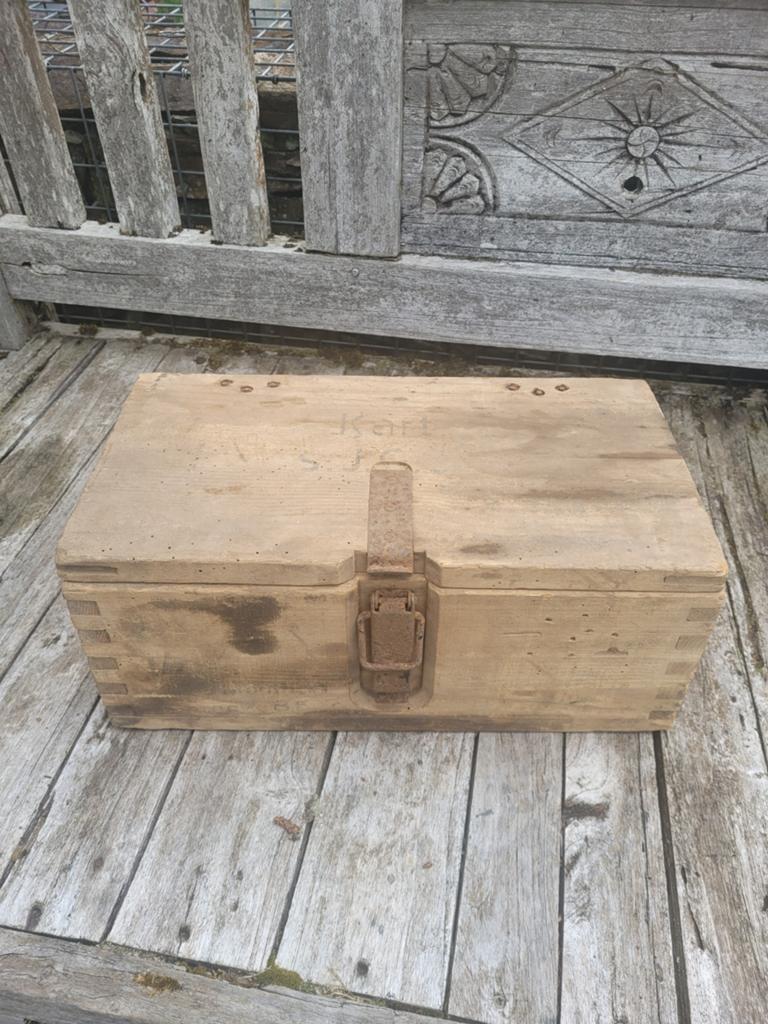 Allemagne WW2 - Boîte à munitions, Collections, Enlèvement ou Envoi