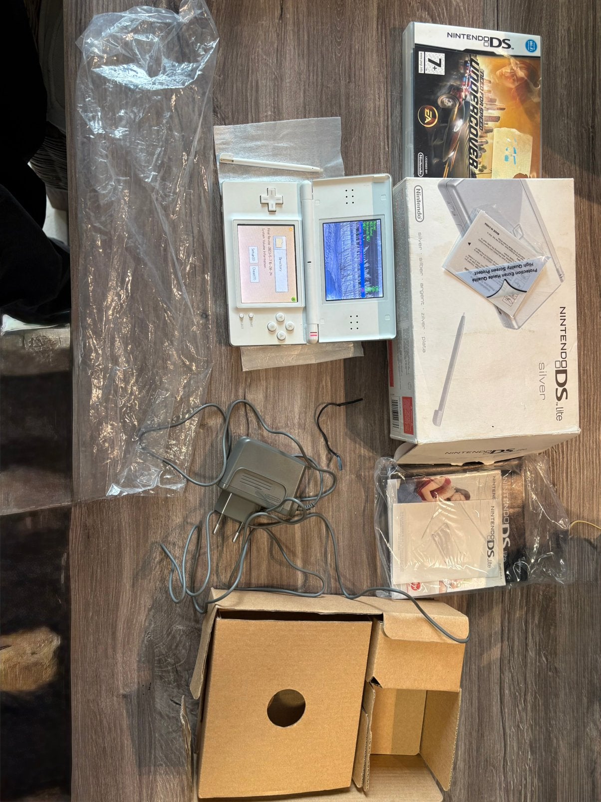 Nintendo DS lite silver avec boite Négociable, Enlèvement ou Envoi, Comme neuf, DS Lite