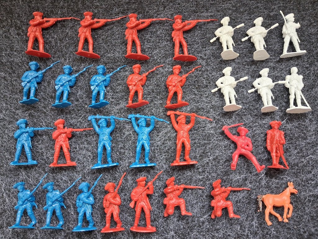 Lot soldaatjes American Revolutionary War, Enlèvement ou Envoi, Comme neuf