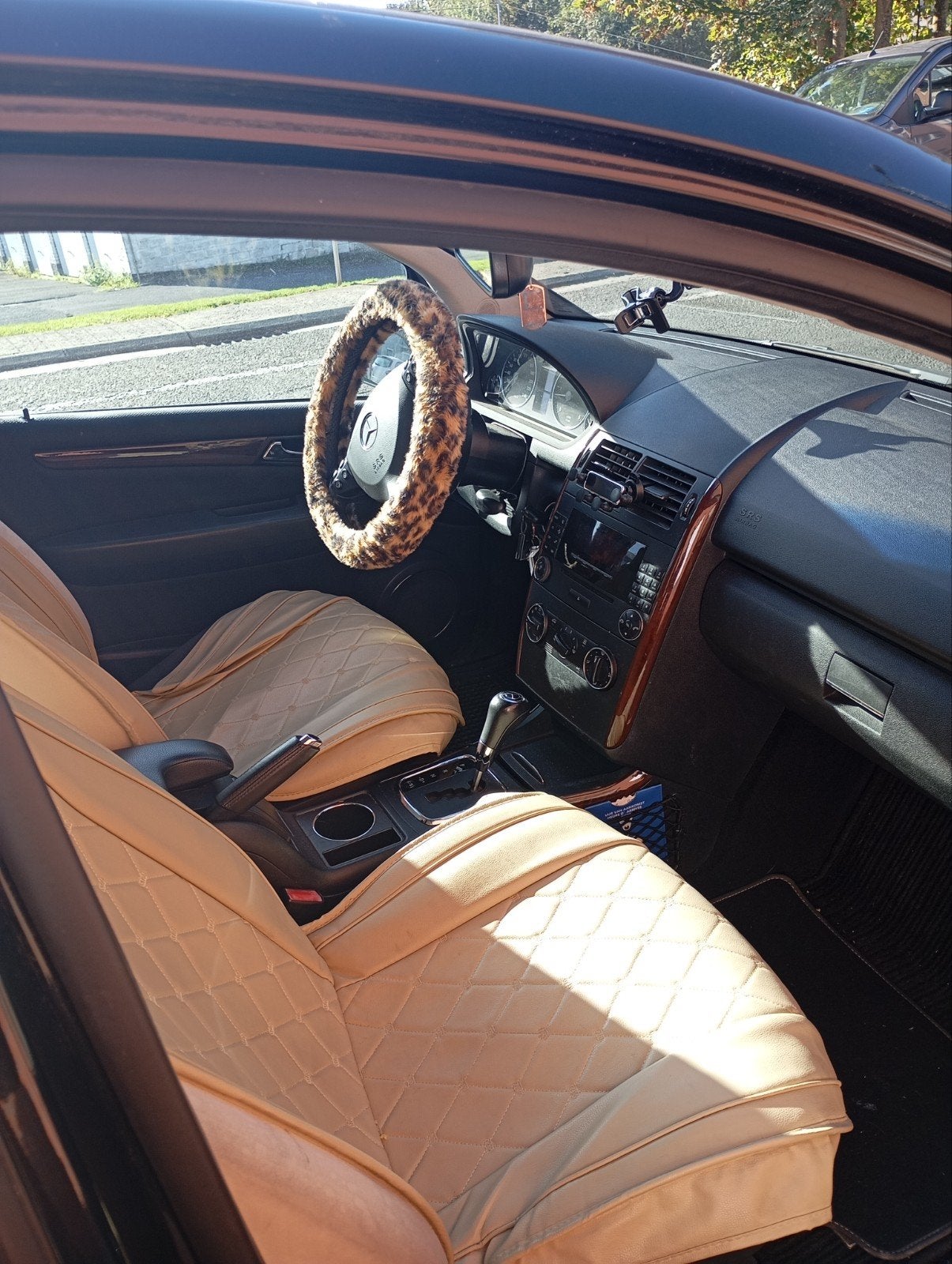 Mercedes A180 CDI automatische transmissie, Auto's, Automaat, Beige, 1992 cc, Leder