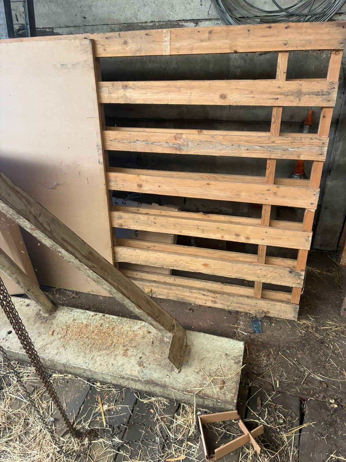 Pallet, Doe-het-zelf en Bouw, Hout en Planken, Ophalen, Zo goed als nieuw, Pallet
