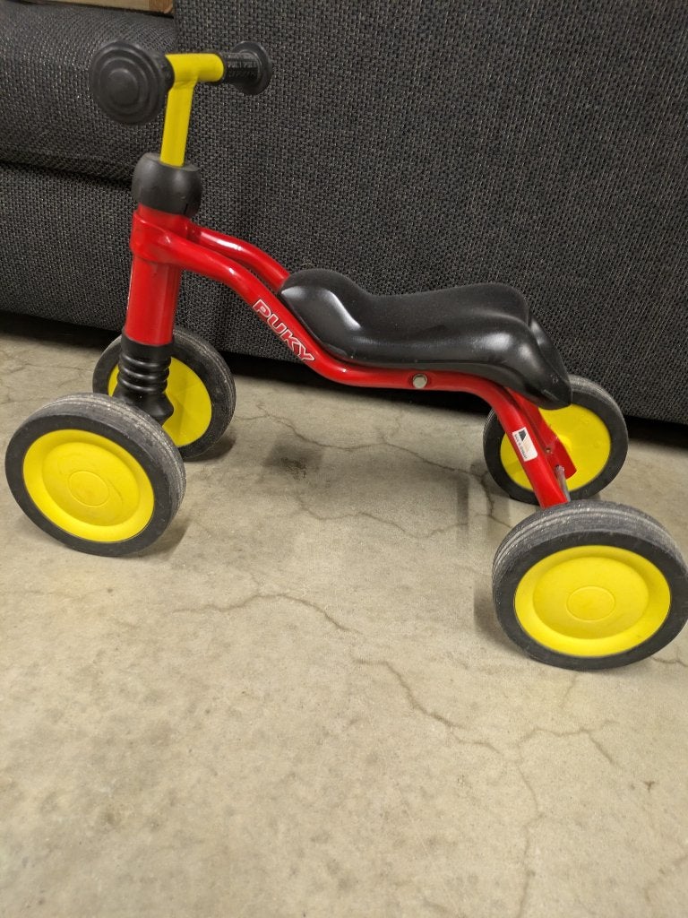 Loopfiets Pucky, Kinderen en Baby's, Ophalen, Zo goed als nieuw, Loopfiets