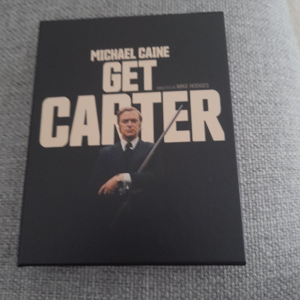 Get Carter limited OOP 2 disc blu-ray, CD & DVD, Blu-ray, Enlèvement ou Envoi, Comme neuf, Thrillers et Policier, Coffret