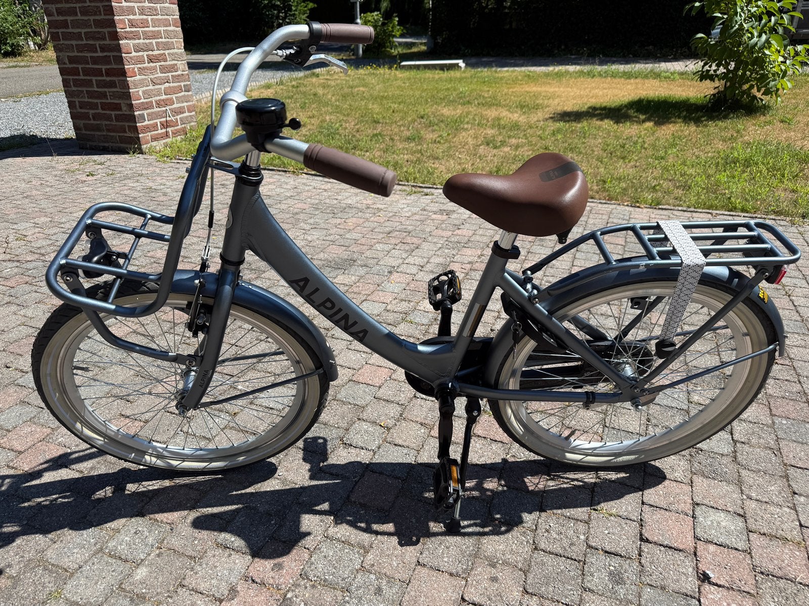 Alpina kinderfiets 22inch incl accessoires, Fietsen en Brommers, Fietsen | Meisjes, Ophalen, Terugtraprem, 22 inch, Nieuw