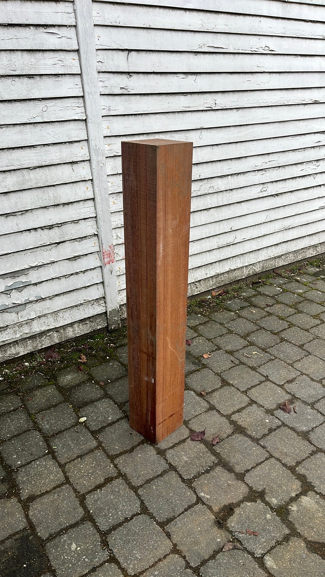 Hardhouten zuil standaard, Ophalen, Nieuw