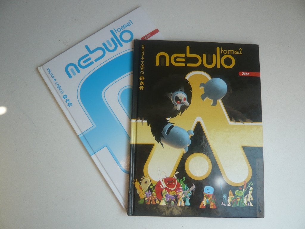Bd NEBULO tomes 1 et 2 (EO tbe) de ZEBE, Enlèvement ou Envoi, Série complète ou Série, ZEBE, Utilisé