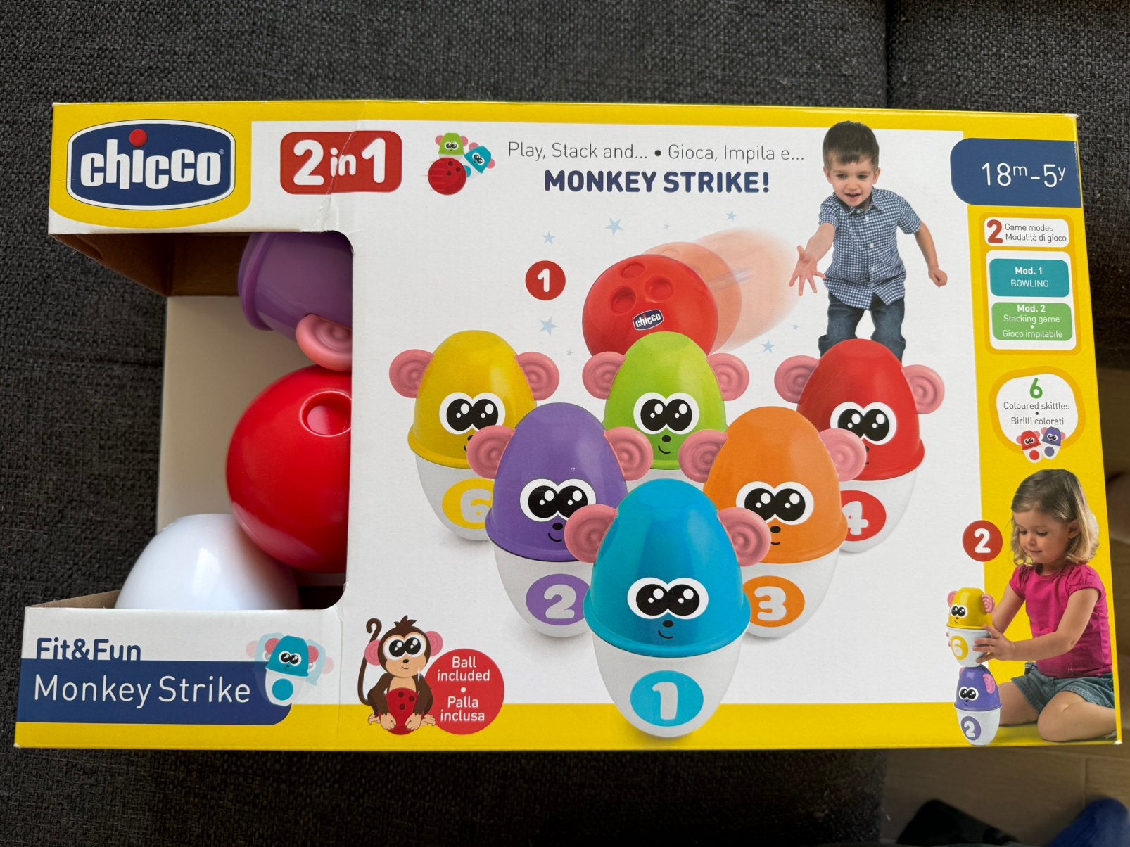 Chicco monkey strike, Ophalen of Verzenden, Zo goed als nieuw