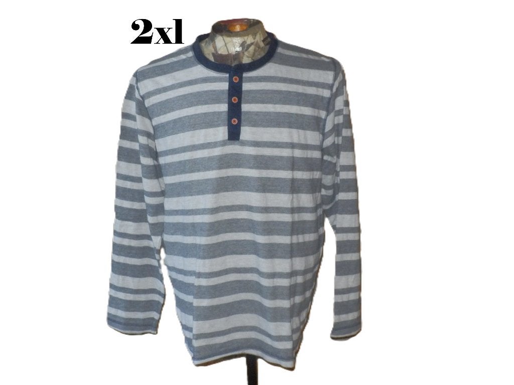 (12) - tee shirt homme t.XXL gris - gémo -, Gris, Enlèvement ou Envoi, Comme neuf, Autres tailles