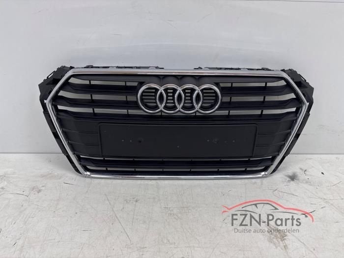 Audi A4 Avant B9 Grille Chrome, Ophalen of Verzenden, Gebruikt