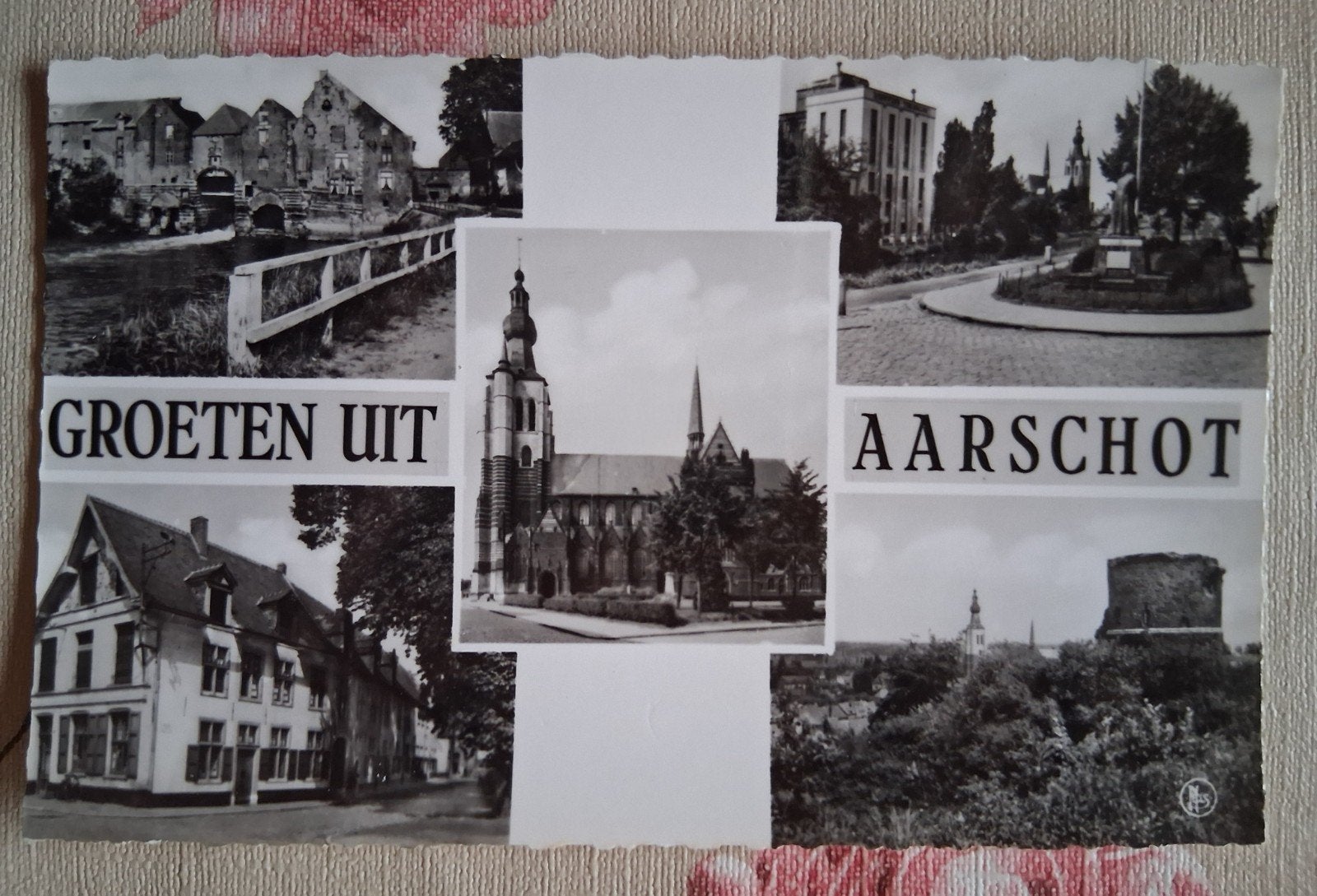 vintage Postkaart Aarschot, Ophalen of Verzenden