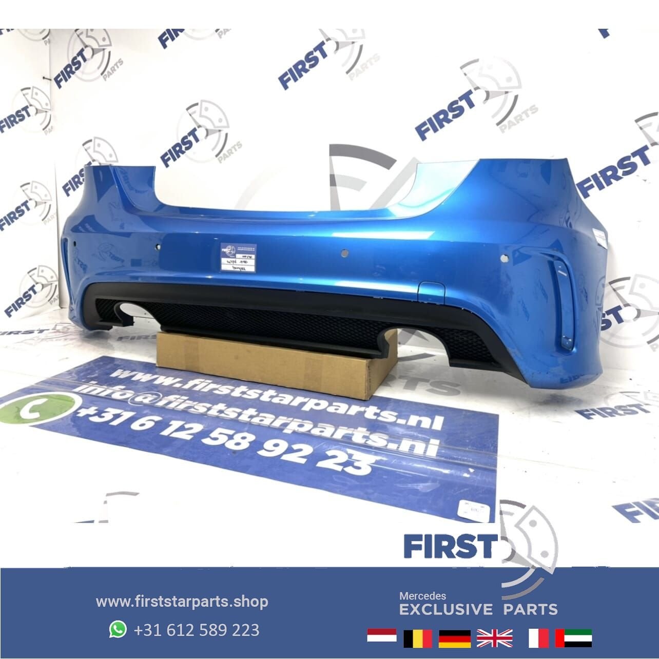 W176 AMG LINE ACHTERBUMPER origineel Mercedes A KLASSE 2012-