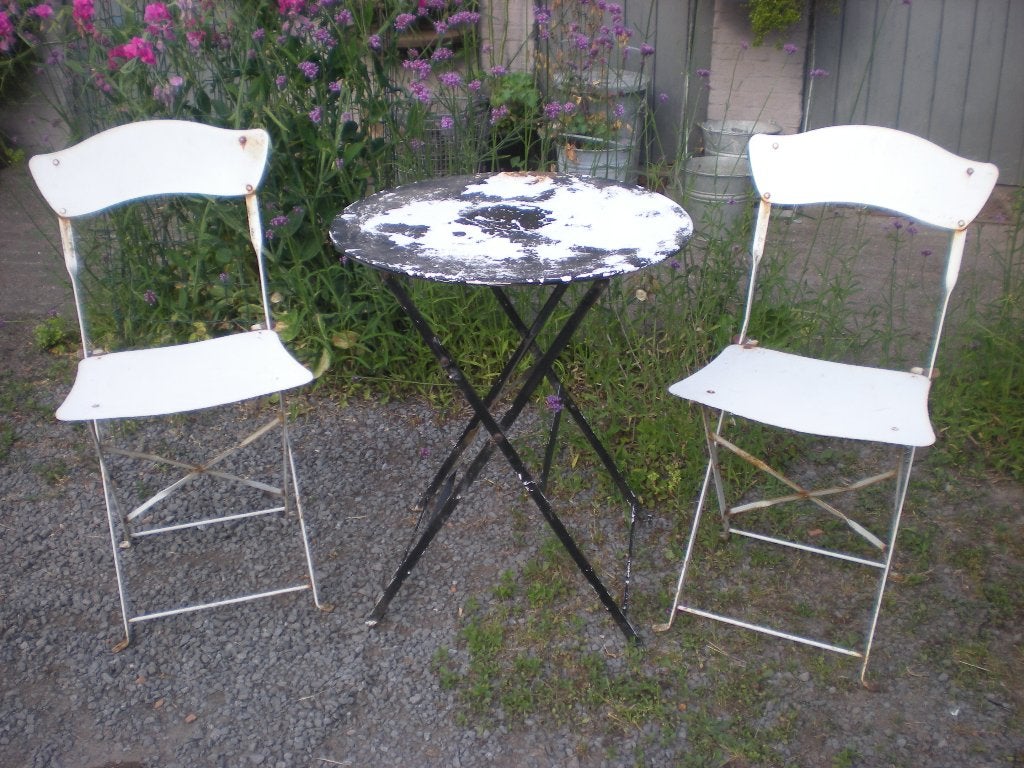 3 delige ijzer tuinset, Tuin en Terras, Ophalen, Tuinset