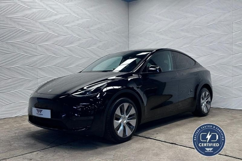 Tesla Model Y Long Range*75kWh*AWD*DUAL MOTOR*93% SOH*, Cuir, Achat, Euro 6, Entreprise